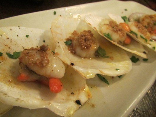 Baked Scallops from Capiz. So fresh, it's sea-sweet!