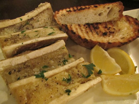 Roasted Bone Marrow, made famous in Gaita Fores's Pepato